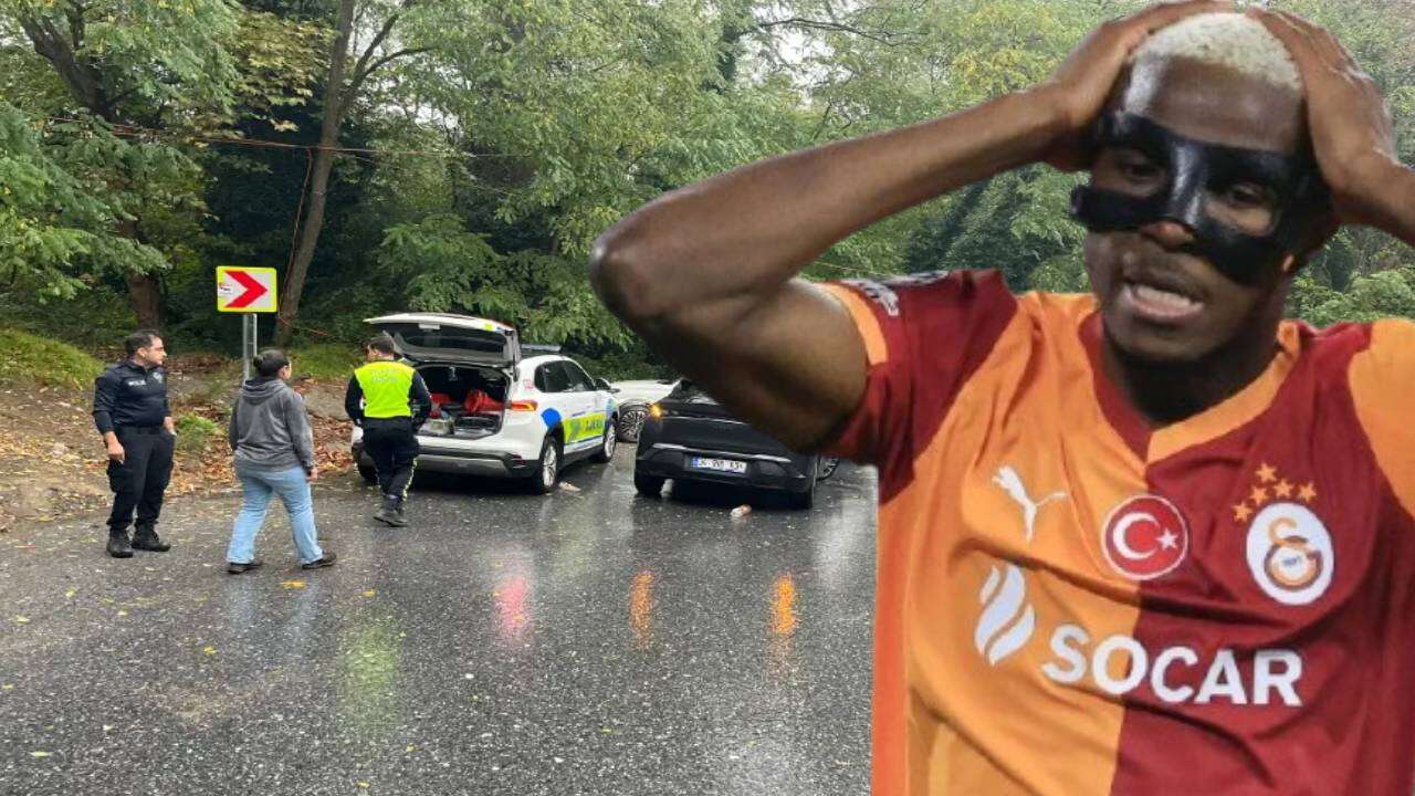 Galatasaraylı Victor Osimhen'i korkutan kaza: 8 aylık hamile sevgilisi hastaneye kaldırıldı! 1